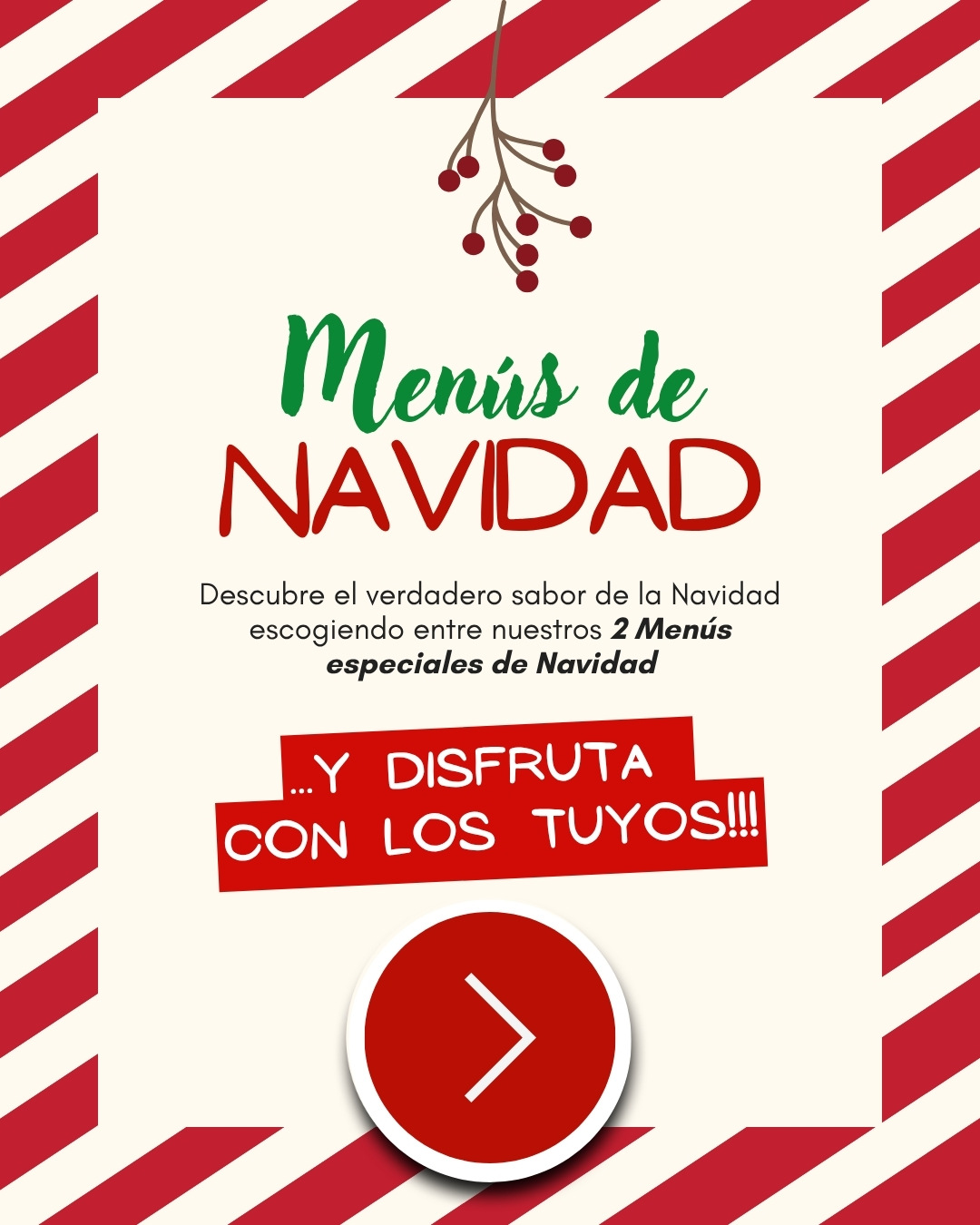 Menús de Navidad